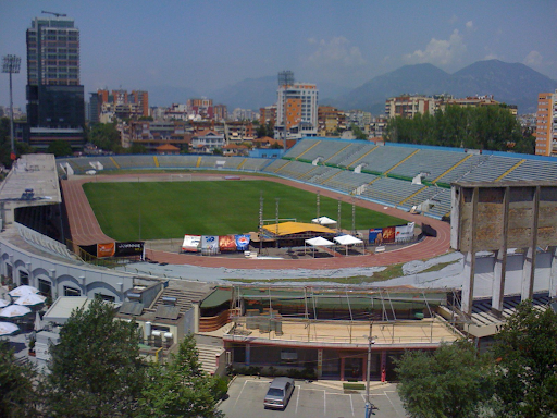 The former Qemal Stafa Stadium